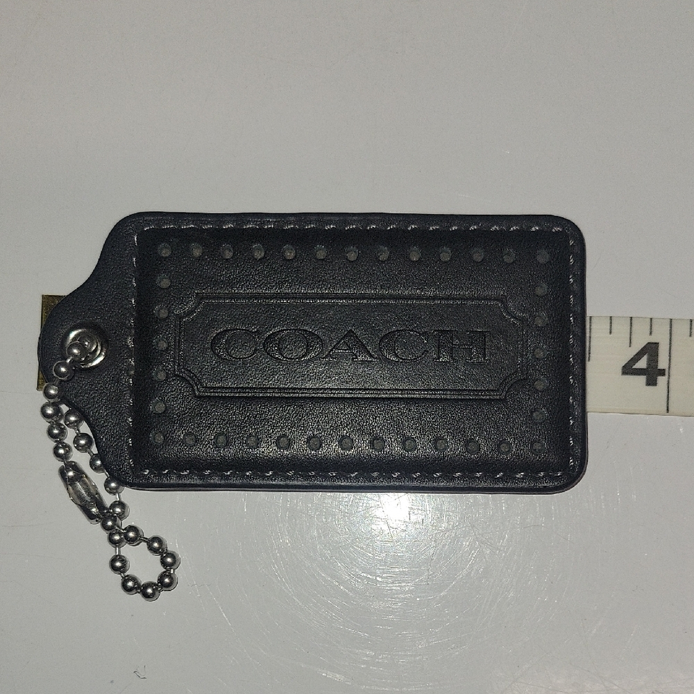 🛑SOLD🛑 BUNDLED on Live Show Coach Black Leather Key Holder - Picture 3 of 11